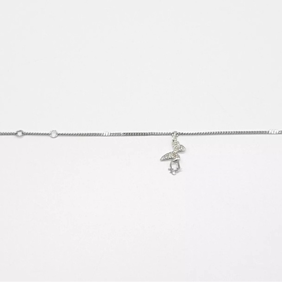 Christian Dior silver adjustable butterfly bracelet - Picture 8 of 9